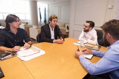 Boto se reuni� con el Ministro Infraestructura de la Provincia