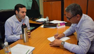 El secretario de Gobierno y la secretaria de Agua y H�bitat acordaron trabajo en equipo con el Defensor del Pueblo