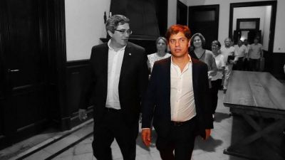 La noche en que Axel se convirti� en Daniel Scioli