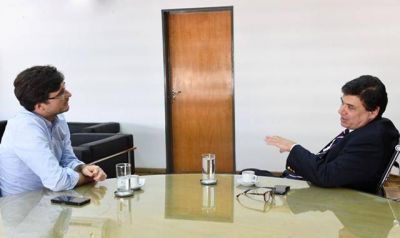 Ghi y Moroni dialogaron sobre una agenda de trabajo