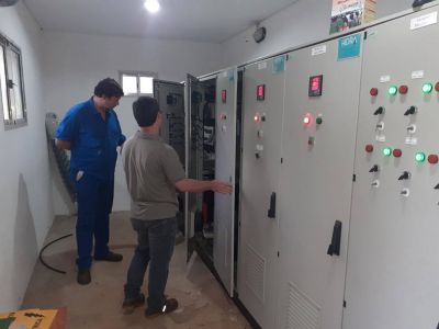 Eprac constat� la calidad del agua en Candelaria
