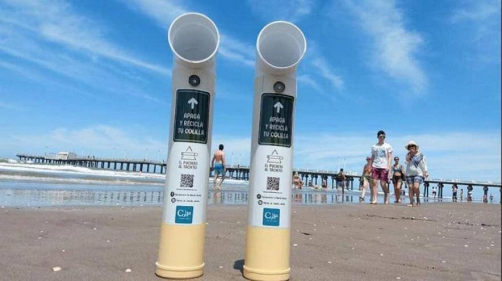 El puchito al tachito, una propuesta sobre el cuidado de las playas en el Partido de La Costa