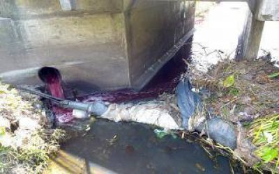Tigre: Municipio clausur� una empresa textil por contaminaci�n en el arroyo Darragueira