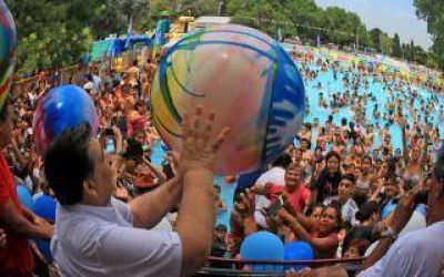 Ishii inaugur� en Jos� C. Paz una nueva temporada de la colonia municipal