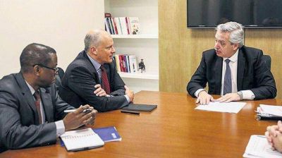 Alberto Fern�ndez denunci� una maniobra que busc� boicotear las negociaciones con el FMI