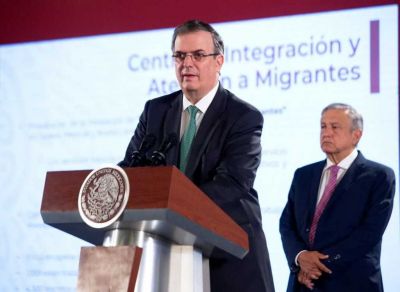Marcelo Ebrard niega que Ir�n se haya acercado a AMLO, como lo dice el WSJ