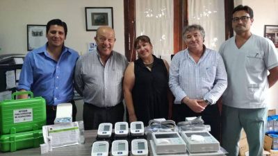Entregan equipamiento para el sistema de salud de Mar Chiquita