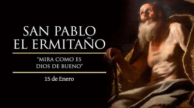 Hoy se recuerda a San Pablo el ermita�o, quien se alej� del mundo por salvarlo