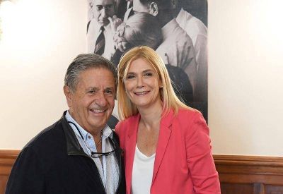 Magario se reuni� con Duhalde para analizar la actualidad de la Provincia