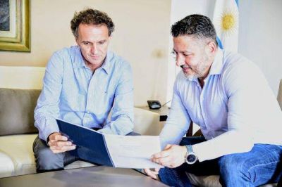 Men�ndez en el Ministerio de Obras P�blicas