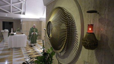 El Papa: la oraci�n peque�a que conmueve a Dios