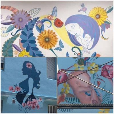 �Pa�uelazo� para pedir se destapen murales censurados en un hospital