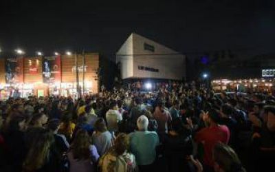 Marcha en Villa Gesell por el crimen de los rugbiers: 