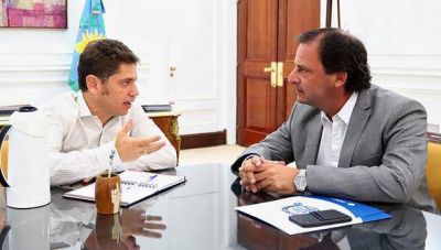 Axel Kicillof recibi� a Ariel Sujarchuk para ir planificando pol�ticas y obras