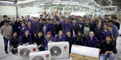 Newsan comenz� a fabricar aires acondicionados LG en Tierra del Fuego