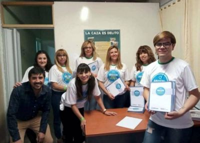 Ambiente capacit� a personal municipal para la Fiesta de la Semilla y la Manzana