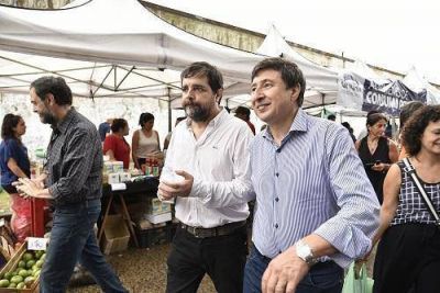 Moreira y Arroyo presentaron la Tarjeta AlimentAR en San Mart�n