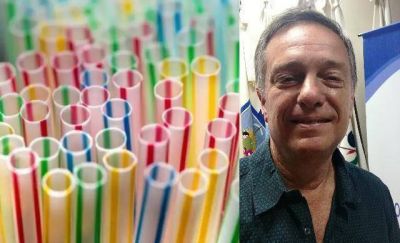 Diego Castagnaro present� un proyecto para restringir los pl�sticos de un solo uso en Escobar