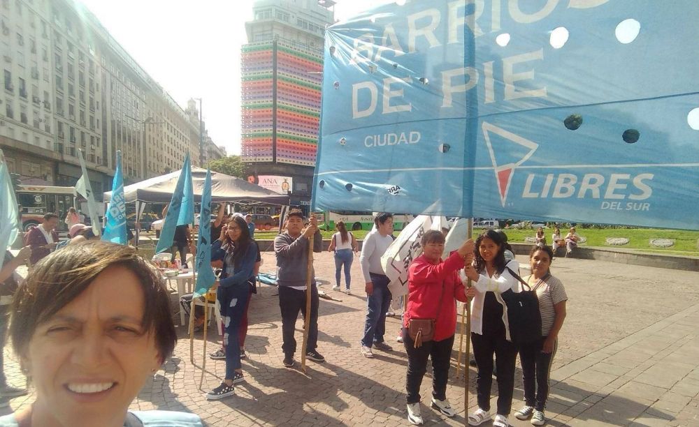 Las organizaciones sociales marchan para que Larreta cumpla con la asistencia a comedores que prometi
