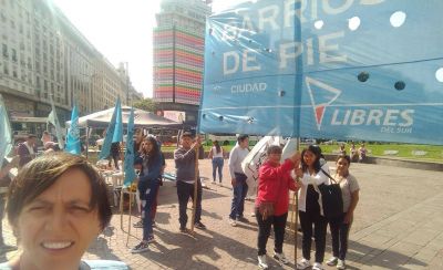 Las organizaciones sociales marchan para que Larreta cumpla con la asistencia a comedores que prometi�
