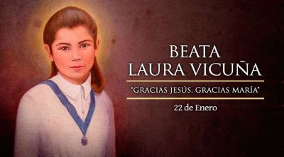 Hoy es la fiesta de la Beata Laura Vicu�a, protectora de la dignidad y pureza de la mujer