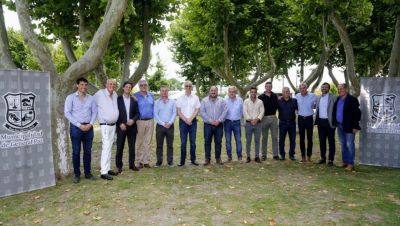 Consejo Regional de Salud: el ministro Gollan recibi� a funcionarios de La Plata, Berisso y Ensenada