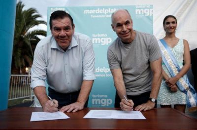 Convenio de colaboraci�n entre Mar del Plata y CABA