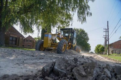 El Municipio finaliz� tareas de engranzado en m�s de 1000 cuadras