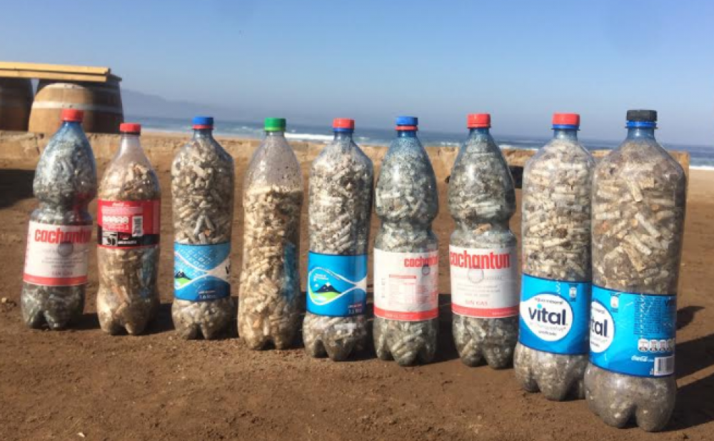 Necochea se suma a una jornada ambientalista sobre recoleccin de colillas de cigarrillos