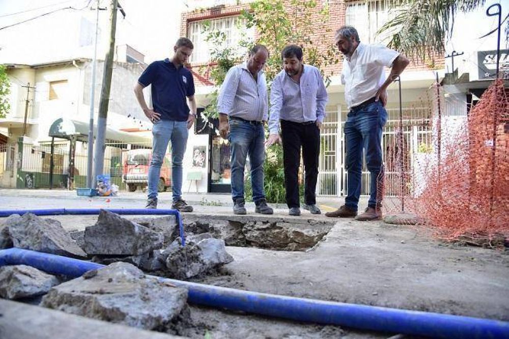 El Municipio de San Martn avanza con las obras hidrulicas en la ciudad