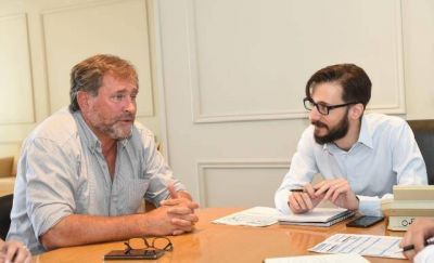 Alejandro Federico se reuni� con Simone