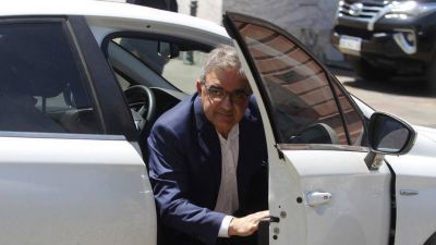 Jalil tuvo que correr a la c�pula de la polic�a de Corpacci por una causa de narcotr�fico