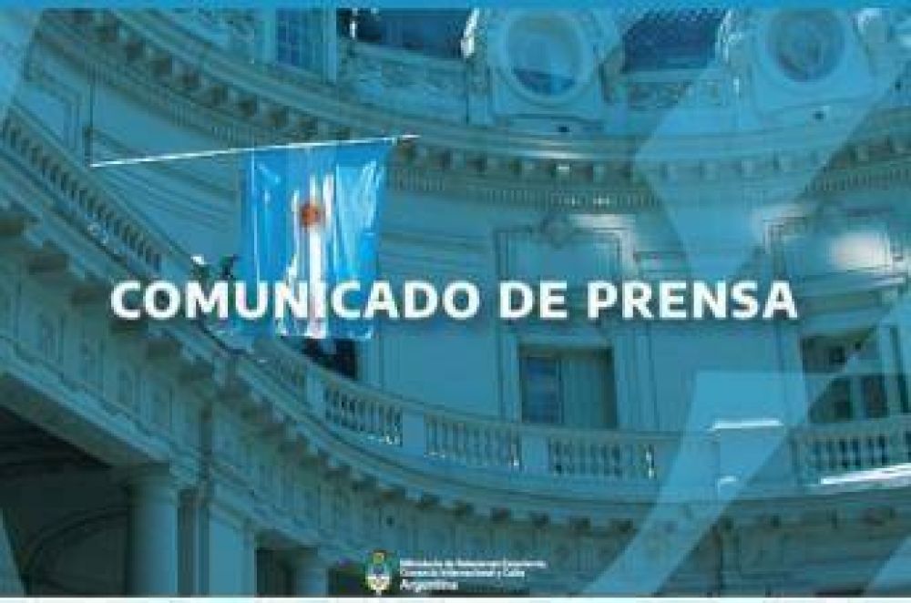 El Gobierno argentino expresa su solidaridad y condolencias al Gobierno y al pueblo de Turqua