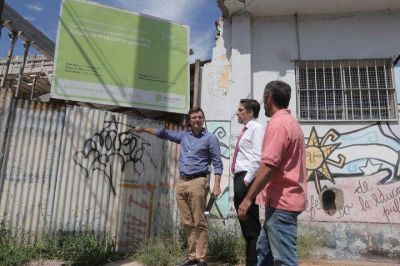 Ghi y Trotta recorrieron obras abandonadas en escuelas de Mor�n