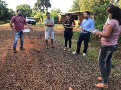 El municipio lleva acciones junto al EPRAC en la chacra 141