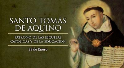 Hoy es la fiesta de Santo Tom�s de Aquino, doctor de la Iglesia