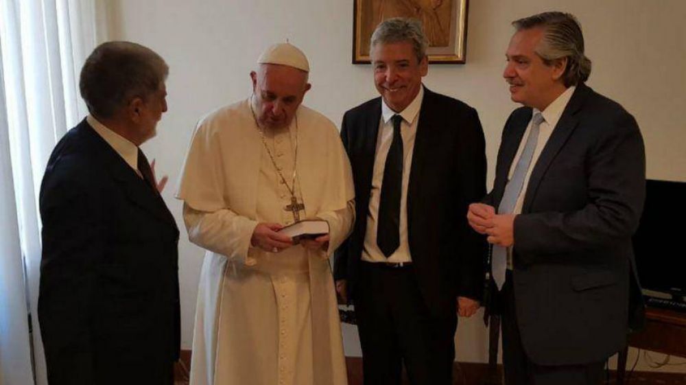 El Papa Francisco recibe a Alberto Fernndez en una reunin clave