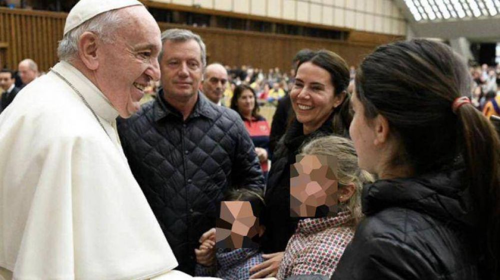Antes de la visita de Alberto Fernndez, Emilio Monz se reuni con el Papa Francisco