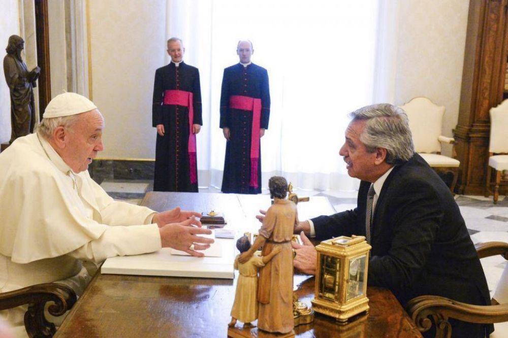 El balance que hizo Alberto Fernndez de su reunin con el papa Francisco