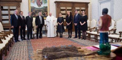 El Vaticano asegura que durante las charlas con Alberto Fern�ndez se habl� de �la protecci�n de la vida desde su concepci�n�