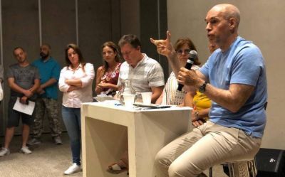 Larreta baj� a la provincia para contener las internas y se erige como el protector de la unidad opositora 