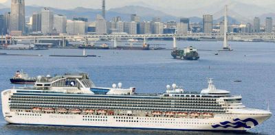 Jap�n pone en cuarentena a un famoso crucero con 3.500 pasajeros por un caso de coronavirus