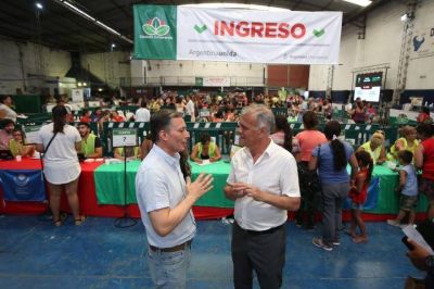 Fernando Gray destac� el desembarco de la tarjeta Alimentar a Esteban Echeverr�a