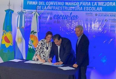 Mario Ishii adhiri� al programa �Escuelas a la Obra�