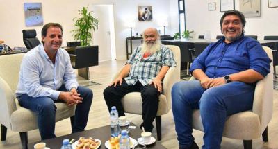 El intendente Ariel Sujarchuk recibi� al dirigente social Emilio P�rsico