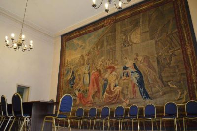 Develan los enigmas de un tapiz de Rubens que desde hace 200 a�os tiene la Iglesia argentina