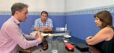 Abella se reuni� con la ex ministra de Seguridad, Patricia Bullrich
