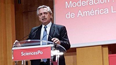 Deuda, aborto, pobreza y Macri: las frases clave de Alberto en Francia