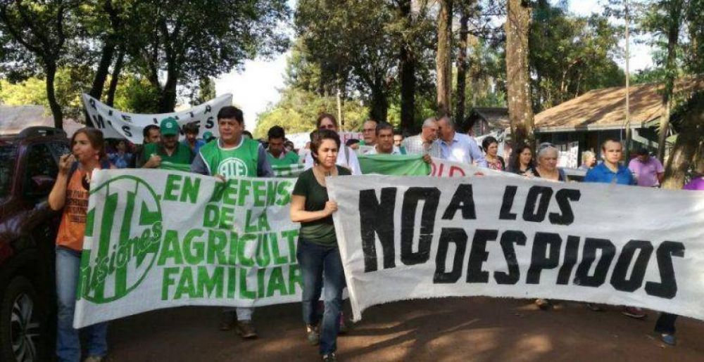 Misiones: trabajadores de Agricultura Familiar, despedidos por el macrismo, piden ser reincorporados