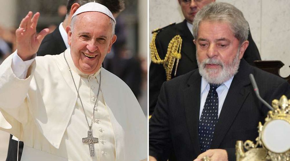 Lula da Silva visitar al Papa Francisco en el Vaticano